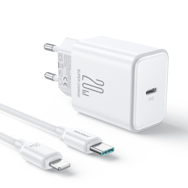 20W USB C PD Charger with USB C Cable - Lightning Joyroom JR-TCF06 1