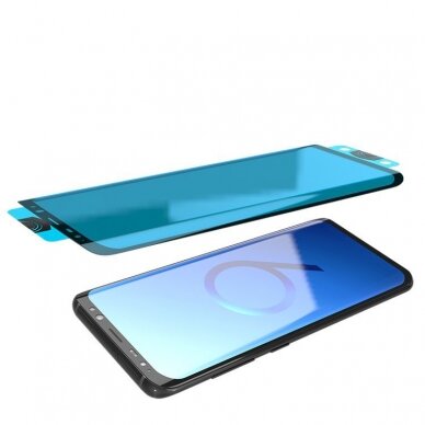3D Edge Nano Flexi Glass Hybrid Full Screen Protector with frame for Xiaomi Mi 11 transparent 8