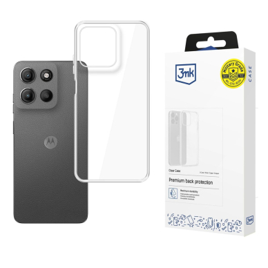 3MK Clear Dėklas Motorola Moto G15 / G15 Power - Permatomas