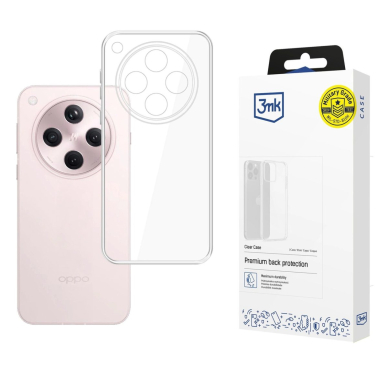 3MK Clear Dėklas Oppo Find X8 - Permatomas