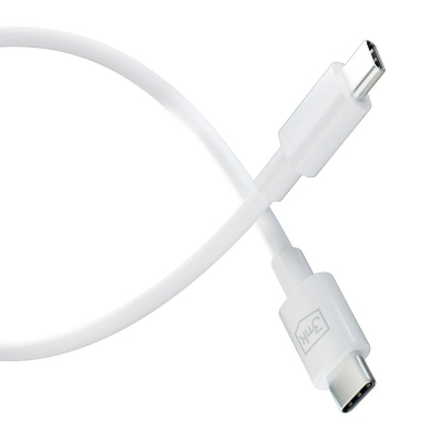 3mk Hyper Kabelis USB-C / USB-C 100W 1.2m - Baltas 4