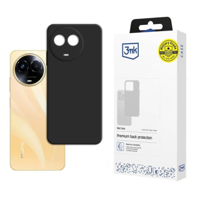 3mk Matt dėklas Realme 11 5G - juodas