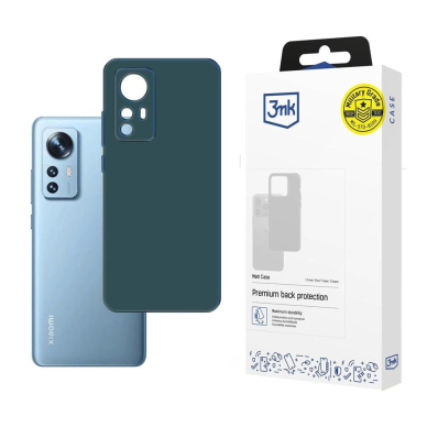 3mk Matt Dėklas Xiaomi 12/12X - Juodas