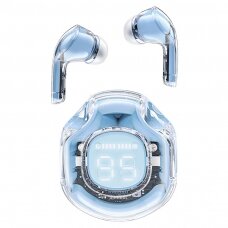 Acefast T8 Bluetooth TWS wireless headphones light Mėlynas