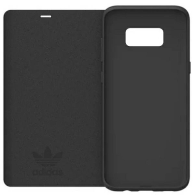 Adidas OR Booklet Dėklas Basic skirtas Samsung Galaxy S8+ - Juodas 2