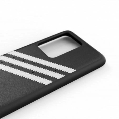 Adidas OR Moudled Dėklas PU skirtas Samsung Galaxy S20 Ultra Juodas and Baltas 3