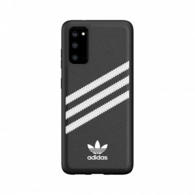 Adidas OR Moulded Dėklas PU skirtas Samsung Galaxy S20 - Juodas and Baltas 1