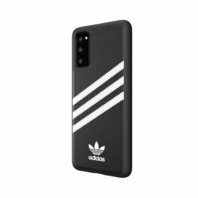 Adidas OR Moulded Dėklas PU skirtas Samsung Galaxy S20 - Juodas and Baltas 2