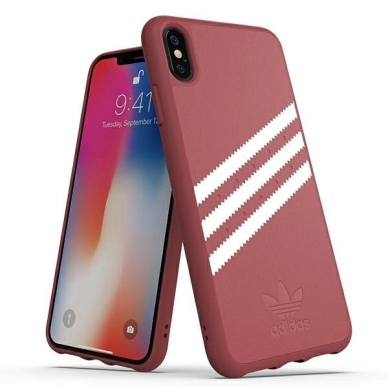 Adidas OR Moulded PU Suede iPhone Xs Max Dėklas - Rožinis