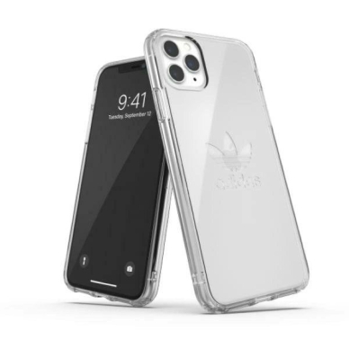 Adidas OR PC Dėklas Big Logo skirtas iPhone 11 Pro - Permatomas
