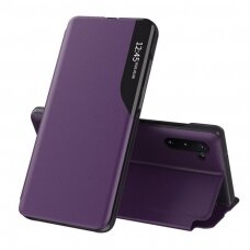 Akcija! Dėklas skirtas Samsung Galaxy Note 10 4G / Note 10 5G - Techsuit eFold Series - Violetinis