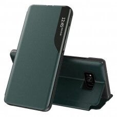 Akcija! Dėklas skirtas Samsung Galaxy S8 Plus - Techsuit eFold Series - Tamsiai Žalias