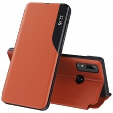 Akcija! Dėklas skirtas Samsung Galaxy A51 4G - Techsuit eFold Series - Oranžinis