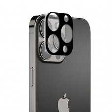 Akcija! Ekrano apsauga skirta iPhone 13 Pro / 13 Pro Max - Lito S+ Camera Glass Protector - Juodas