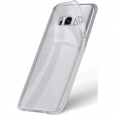 Akcija! Samsung Galaxy S8 Plus dėklas ULTRA CLEAR 0,5MM skaidrus