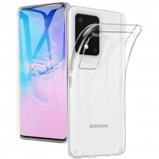 Samsung Galaxy S20 Ultra dėklas ULTRA CLEAR 0,5MM skaidrus