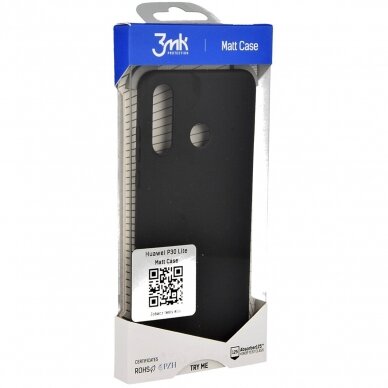 Akcija! Sony Xperia 10 III dėklas 3MK Matt TPU juodas 1