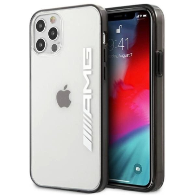 AMG Metallic Painted iPhone 12 Pro Max Dėklas - Permatomas