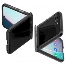 Apsauginis dėklas Spigen Thin Fit Pro case skirta Samsung Galaxy Z Flip 5 - pilkos spalvos