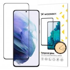 Apsauginis Ekrano Stiklas Wozinsky Tempered Glass Full Glue Samsung Galaxy S22+ (S22 Plus) Juodas