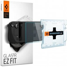 Apsauginis stiklas Spigen GLAS.TR "EZ FIT" STEAM DECK CLEAR