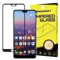 Apsauginis Stiklas Visam Ekranui "Wozinsky Full Glue Super Tough" Huawei P20 Pro Juodas