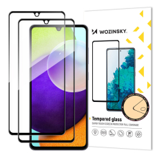 Apsauginis stiklas Wozinsky 2 vnt. Tempered Glass Samsung Galaxy A33 5G Juodais kraštais