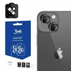 Apsauginis stikliukas kamerai 3mk Lens Pro Apple iPhone 15 juodas