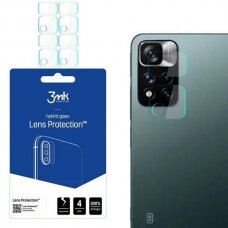 Apsauginis stikliukas kamerai 3MK Xiaomi Redmi Note 11 Pro 5G / Pro + 5G 4 vnt.
