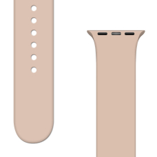 Apyrankė Silicone Strap APS Watch Band 8/7/6/5/4/3/2 / SE (41/40 / 38mm) Smėlinė