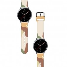 Apyrankė Strap Moro Samsung Galaxy Watch  (46mm) / Gear S3 (46mm) / Watch 3 (45mm) camo (16)
