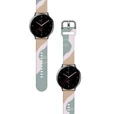 Apyrankė Strap Moro Samsung Galaxy Watch  (46mm) / Gear S3 (46mm) / Watch 3 (45mm) camo (17)