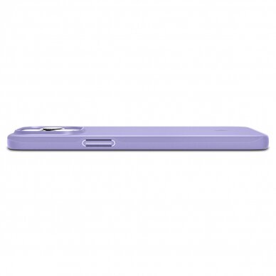 Apsauginis dėklas Spigen Thin Fit, iris Purpurinė - iPhone 15 Pro Max 10