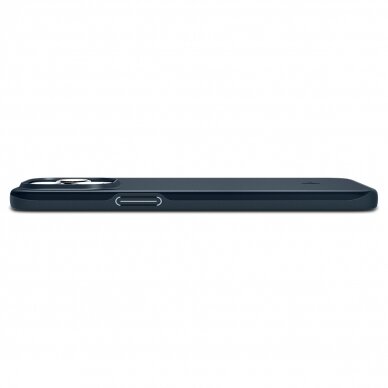 Apsauginis dėklas Spigen Thin Fit, metal Juodas - iPhone 15 Pro 10