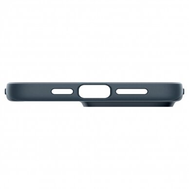 Apsauginis dėklas Spigen Thin Fit, metal Juodas - iPhone 15 Pro 5