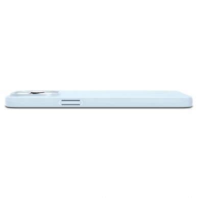 Apsauginis dėklas Spigen Thin Fit, mute Mėlynas - iPhone 15 Pro 10