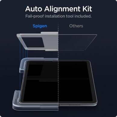 Apsauginis Stiklas Hartowane Spigen Glas.Tr ”Ez Fit” Ipad Air 4/5 2020/2021 / iPad Pro 11 10