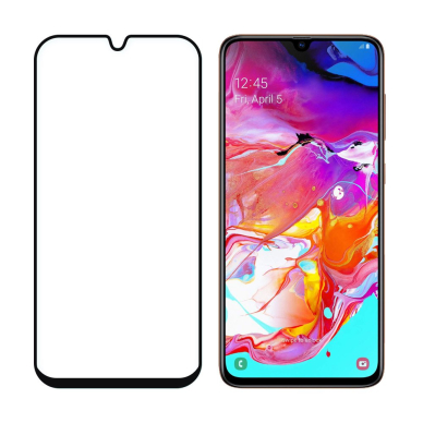 Apsauginis Stiklas Visam Ekranui "Wozinsky Full Glue Super Tough" Samsung Galaxy A70 Juodas 1