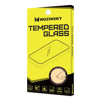 Apsauginis Stiklas Visam Ekranui "Wozinsky Full Glue Super Tough" Samsung Galaxy A70 Juodas 4