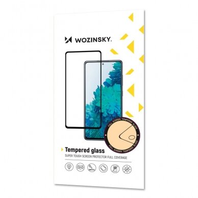 Iphone 13 Pro Max Apsauginis stiklas Wozinsky Tempered Glass  juodais kraštais 1