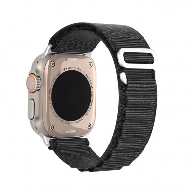 Apyrankė Dux Ducis Strap GS Version Sport Apple Watch Ultra/9/8/7/6/SE/5/4/3/2/1 (42, 44, 45, 49mm) - Juoda 4