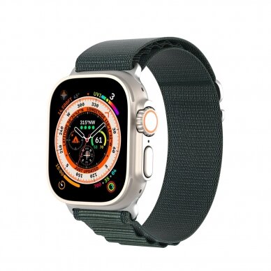 Apyrankė Dux Ducis Strap GS Version Sports Apple Watch 9 / 8 / 7 / 6 / SE / 5 / 4 / 3 / 2 / 1 (41, 40, 38 mm) - Žalia 3