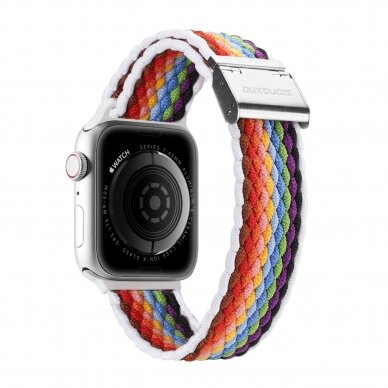 Apyrankė Dux Ducis Strap (Mixture II) Apple Watch SE, 9, 8, 7, 6, 5, 4, 3, 2, 1 (41, 40, 38 mm) pale stripes 1