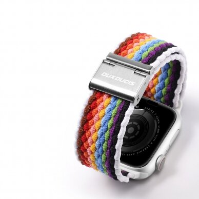 Apyrankė Dux Ducis Strap (Mixture II) Apple Watch SE, 9, 8, 7, 6, 5, 4, 3, 2, 1 (41, 40, 38 mm) pale stripes 6