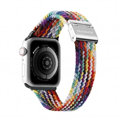 Apyrankė Dux Ducis Strap (Mixture II) Apple Watch Ultra, SE, 9, 8, 7, 6, 5, 4, 3, 2, 1 (49, 45, 44, 42 mm) Rainbow 1