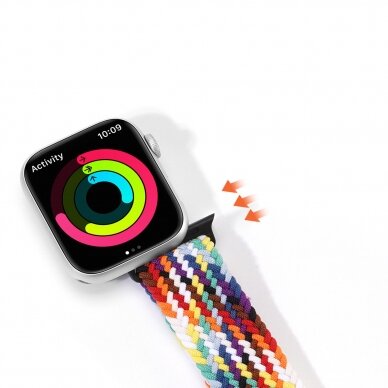 Apyrankė Dux Ducis Strap (Mixture II) Apple Watch Ultra, SE, 9, 8, 7, 6, 5, 4, 3, 2, 1 (49, 45, 44, 42 mm) Rainbow 8