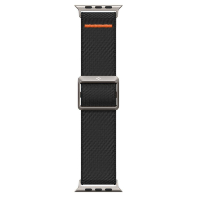 Apyrankė Spigen Fit Lite Ultra Fabric Apple Watch 2/3/4/5/6/7/8/9/SE/Ultra (44/45/49mm) - Juoda 4
