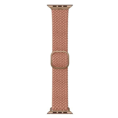 Apyrankė UNIQ pasek Aspen Apple Watch 44/42/45mm Series 4/5/6/7/8/9/SE/SE2 Braided Rudas 5