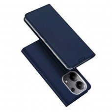 Atverčiamas Dėklas Dux Ducis Skin Pro flip case for Xiaomi Redmi Note 13 4G - Mėlynas