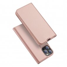Iphone 13 Pro Max Atverčiamas dėklas Dux Ducis Skin Pro  Rožinis